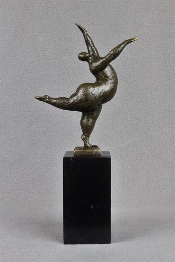 Milo (1910-1978) - sculptuur, Dancing Lady - 32 cm -
