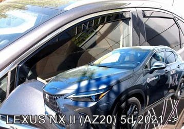 zijwindschermen Lexus getinte raamspoilers CT200 NX visors, Auto-onderdelen, Ophalen of Verzenden, Nieuw, Porsche