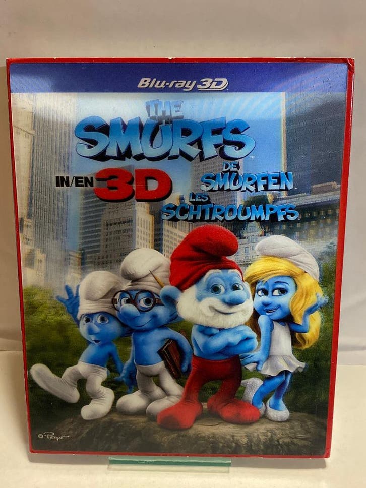 THE SMURFS (3D) (BLURAY), Cd's en Dvd's, Blu-ray, Gebruikt, Verzenden