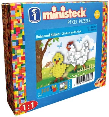 Feuchtmann - ministeck - Boerderij - Kip en Kuiken, Verzenden, Nieuw, Knutselen