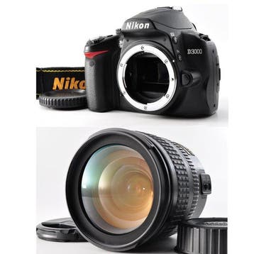 Nikon D3000  AF-S Nikkor 3.5-4.5/18-70mm G ED DX [#1579, Nieuw
