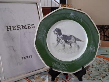 Hermes - Bord - English setter - Porselein
