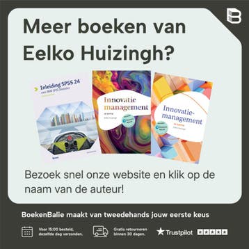 Inleiding SPSS 22 - Eelko Huizingh 9789039528006, Verzenden, Gelezen, Eelko Huizingh