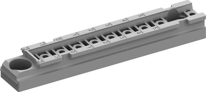 ABB TZ602 montagerail voor TL-kast - 2CPX010780R9999, Doe-het-zelf en Verbouw, Elektra en Kabels, Overige typen, Nieuw, Verzenden