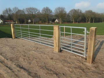 Weidepoort, Landhek, Schapenhek, Weidehek, Dieren en Toebehoren, Weidegang