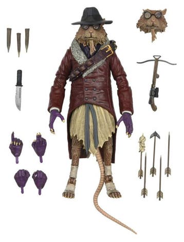 Universal Monsters x Teenage Mutant Ninja Turtles Splinte..., Kinderen en Baby's, Speelgoed | Actiefiguren, Verzenden, Zo goed als nieuw