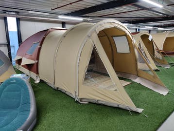 Karsten oppompbare tent - type 300 - Bordeaux (2022), Ophalen of Verzenden, Gebruikt, Tot en met 4