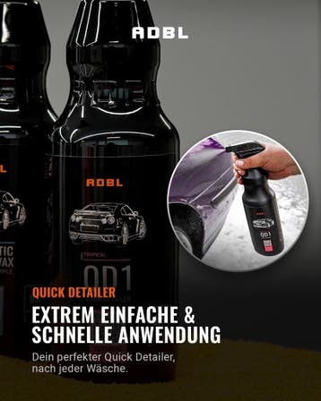 ADBL QD1 Quick Detailer Spray 500ml, Auto diversen, Onderhoudsmiddelen, Verzenden