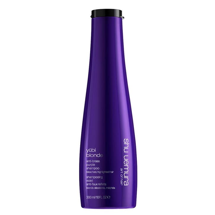 Shu Uemura  Ybi Blonde  AntiBrass Purple Shampoo  300 ml, Sieraden, Tassen en Uiterlijk, Uiterlijk | Haarverzorging, Nieuw, Verzenden