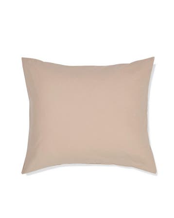 HEMA Kussensloop 60x70cm zacht katoen taupe, Verzenden, Nieuw