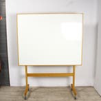 Lintex Wood Mobile, verrijdbaar whiteboard, eiken frame,..., Ophalen of Verzenden, Gebruikt, Meubel