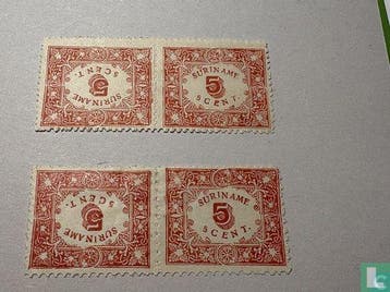 Suriname - Hulpuitgifte - 1909, Verzenden, Postfris