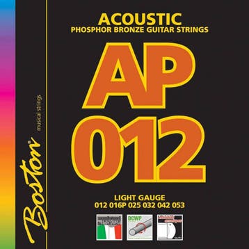 Boston AP-12 Phosphor Bronze Akoestische Gitaar Snaren Light, Ophalen of Verzenden, Nieuw