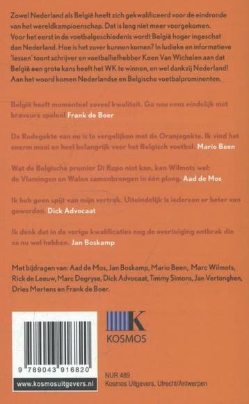 Belgie-Nederland 1-0 Nederland-Belgie 0-1 9789043916820, Verzenden, Gelezen, Koen van Wichelen