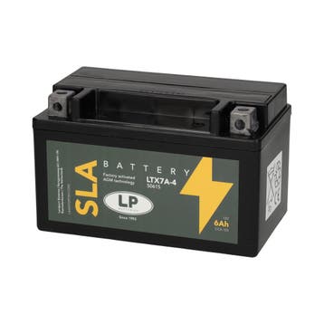 Landport (LP) LTX7A-4 (SLA 12-6) Motor accu 12 volt 6,0 ah, Motoren, Ophalen of Verzenden, Nieuw