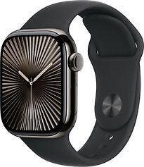 Apple Watch Series 10 42 mm titanium kast leisteen op, Verzenden, Zo goed als nieuw
