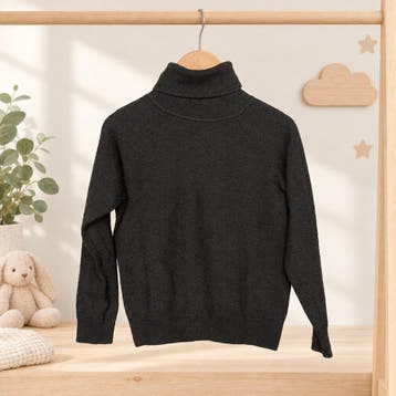 Primark zwarte coltrui maat 110, Gebruikt, Jongen of Meisje, Trui of Vest, Ophalen of Verzenden