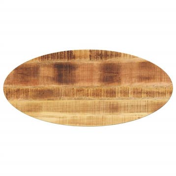 Vervangend Tafelblad 140cm - Ovaal | Tweedekansje 42% Kor..., 100 tot 150 cm, Rustiek, Nieuw, Tafelblad
