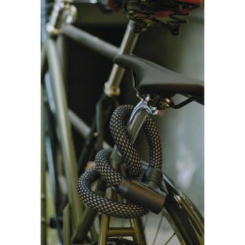 ABUS Kettingslot 85 cm zwart met beschermhoes voor stadsf..., Ophalen of Verzenden, Nieuw