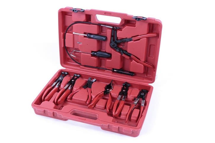 TM 9 Delige Slang Klem Tangen Set, Auto diversen, Autogereedschap, Nieuw, Verzenden