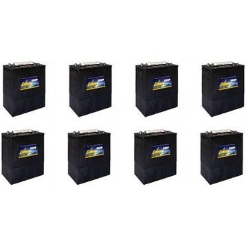 8 X Crown Cr390Hd 6V 390Ah Accu, Verzenden
