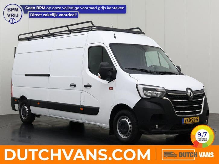 Renault Master Bestelbus 2.3DCi | wit, Auto's, Bestelauto's, Lease, Handgeschakeld, BTW verrekenbaar, Diesel, Wit, Euro 6, Renault