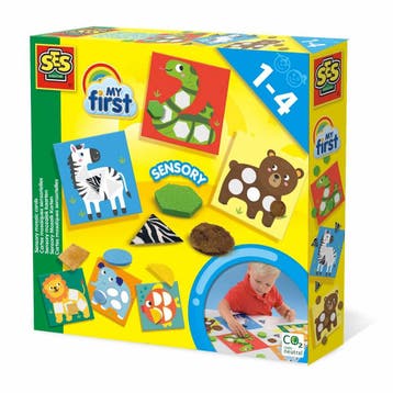 SES My First Sensory mozaïek kaarten (Knutselpakketten), Verzenden, Nieuw, Knutselen