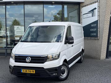 Volkswagen Crafter 35 2.0 TDI L3H2*A/C*CRUISE*HAAK*VOORRUITV, Stof, Gebruikt, Euro 6, Volkswagen
