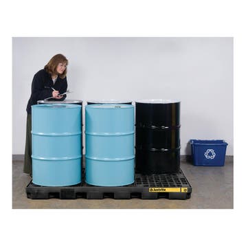 Modulaire Lekbak Kunststof 276 L voor 6 Drums 1850x1250x140, Verzenden