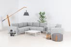 Flow. Doozy hoekbank lead chiné met loungestoel |, Tuin en Terras, Tuinsets en Loungesets, Ophalen of Verzenden, Nieuw