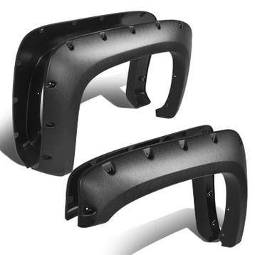 ABS Scherm Verbreders Flat Black Chevrolet Silverado, Auto-onderdelen, Ophalen of Verzenden, Nieuw, Chevrolet, Spatbord