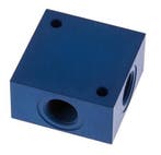 4-weg luchtverdeler G3/8 Aluminium 16 bar (224.8 psi), Verzenden, Nieuw