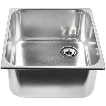 Inbouw Wasbak 360x360x150mm Rvs, Watersport en Boten, Ophalen of Verzenden, Nieuw