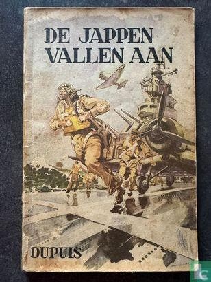 Buck Danny - De Jappen vallen aan - 1949, Boeken, Eén stripboek, Verzenden, Gelezen, Charlier, Jean-Michel, Troisfontaines, Georges.