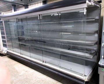 Wandkoeling Frost-trol met 6 deuren, 385cm, zonder motor, Gebruikt