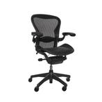 Herman Miller Aeron Bureaustoel Graphite type A Gebruikt, Huis en Inrichting, Bureaus, Ophalen of Verzenden, Gebruikt