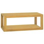 Opbergrek massief teakhout | retourdeal 51% korting, (Half)hoge kast, Zo goed als nieuw, Minder dan 100 cm, 25 tot 50 cm