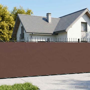 vidaXL Balkon Privacy Scherm 200 x 700 cm Stof met, Verzenden, Nieuw