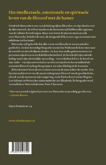 Ik ben dynamiet / Open Domijn / 54 9789029523790, Verzenden, Zo goed als nieuw, Sue Prideaux