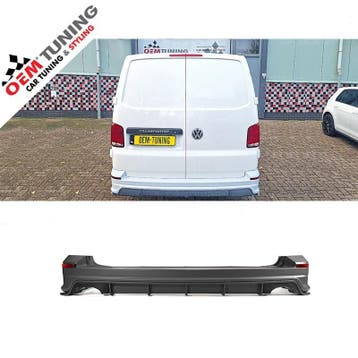 Achterbumper + diffuser voor Transporter T6 T6.1 | 2 deurs |, Auto-onderdelen, Carrosserie en Plaatwerk, Ophalen of Verzenden