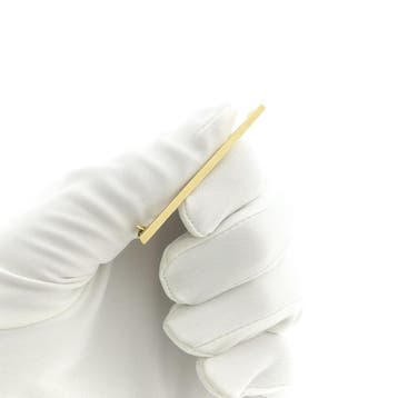 Gouden smalle broche, Ophalen of Verzenden, Gebruikt, Overige kleuren, Goud
