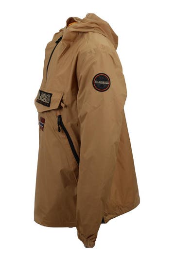 Napapijri Winterjas in maat L Beige, Verzenden, Zo goed als nieuw, Overige kleuren, Napapijri