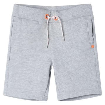 vidaXL Kindershorts met trekkoord 128 grijs, Verzenden, Nieuw