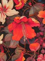 TexStilArt - ROSALIA - Exclusieve stof 100% katoen premium -