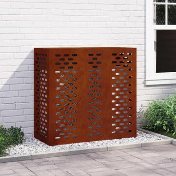 vidaXL Airconditioner hoes Roestkleurig 110 x 50 x 105 cm, Verzenden, Nieuw