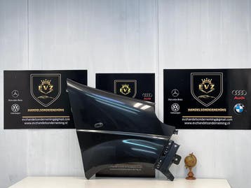 Opel Vivaro bj.2007 spatbord/voorscherm rechts voor zwart, Gebruikt, Voor, Opel, Spatbord