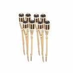 Bamboe tuinfakkels set 8 stuks 61 cm - Tuinfakkels, Ophalen of Verzenden, Nieuw