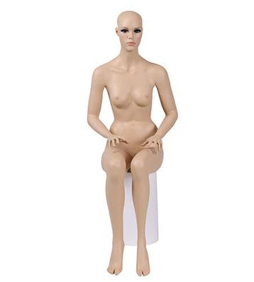 Realistische etalagepop vrouw, huidkleurig LILY05