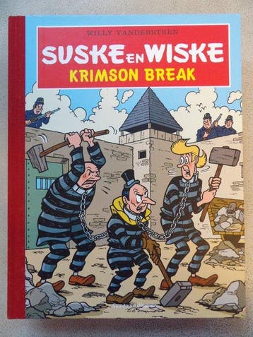 Suske en Wiske - Krimson Break - luxe uitgave - 1 Album -, Boeken, Stripboeken, Nieuw