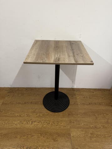Gebruikte Statafel (80x80cm) - T1656 Vintage/Café, Ophalen, Nieuw